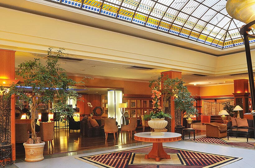 Lobby im Hotel Aquincum