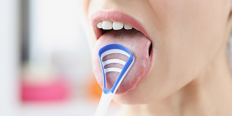 Tipps zur Reinigung der Zunge.