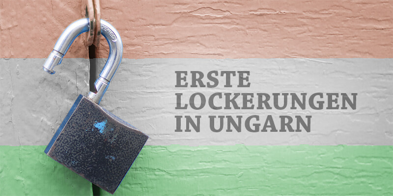 Erste Lockerungen in Ungarn Erste Lockerungen in Ungarn