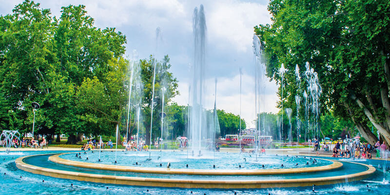 Die Margareteninsel in Budapest