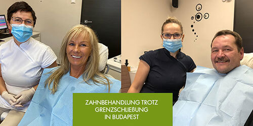 unsere Zahnpatienten Herrn Neumeyer und Frau Katz im Inteview