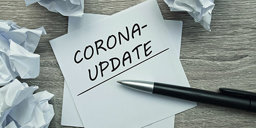 Update zur aktuellen Corona-Situation Update zur aktuellen Corona-Situation