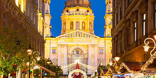 Weihnachtsmarktangebot in Budapest